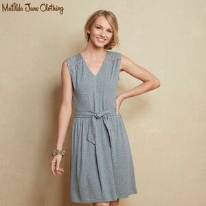 Matilda Jane Slate Kade Dress Size M